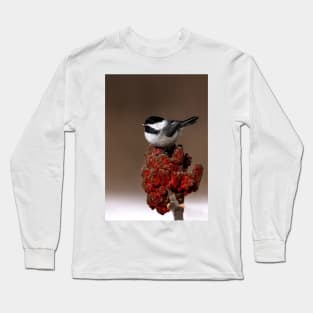 Black-capped Chickadee Long Sleeve T-Shirt